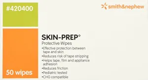 Smith & Nephew Skin-prep Protective Dressing Wipes- 20 boxes
