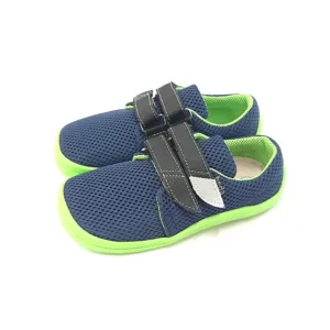 Sneakers mesh vegan Blu Lime (19-22)