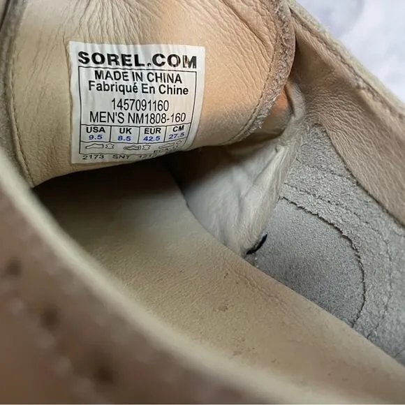 Sorel Madson Aged Leather Brogue Oxfords