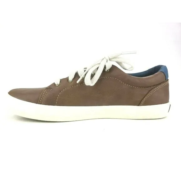 SPERRY BOYS TUCK LTT - DARK BROWN Size 4 M Lace Up
