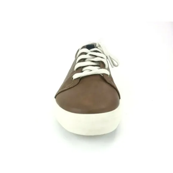 SPERRY BOYS TUCK LTT - DARK BROWN Size 4 M Lace Up