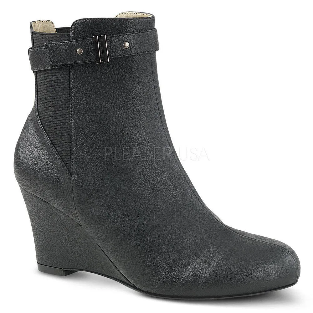 SS-KIMBERLY-102  | Black Faux Leather