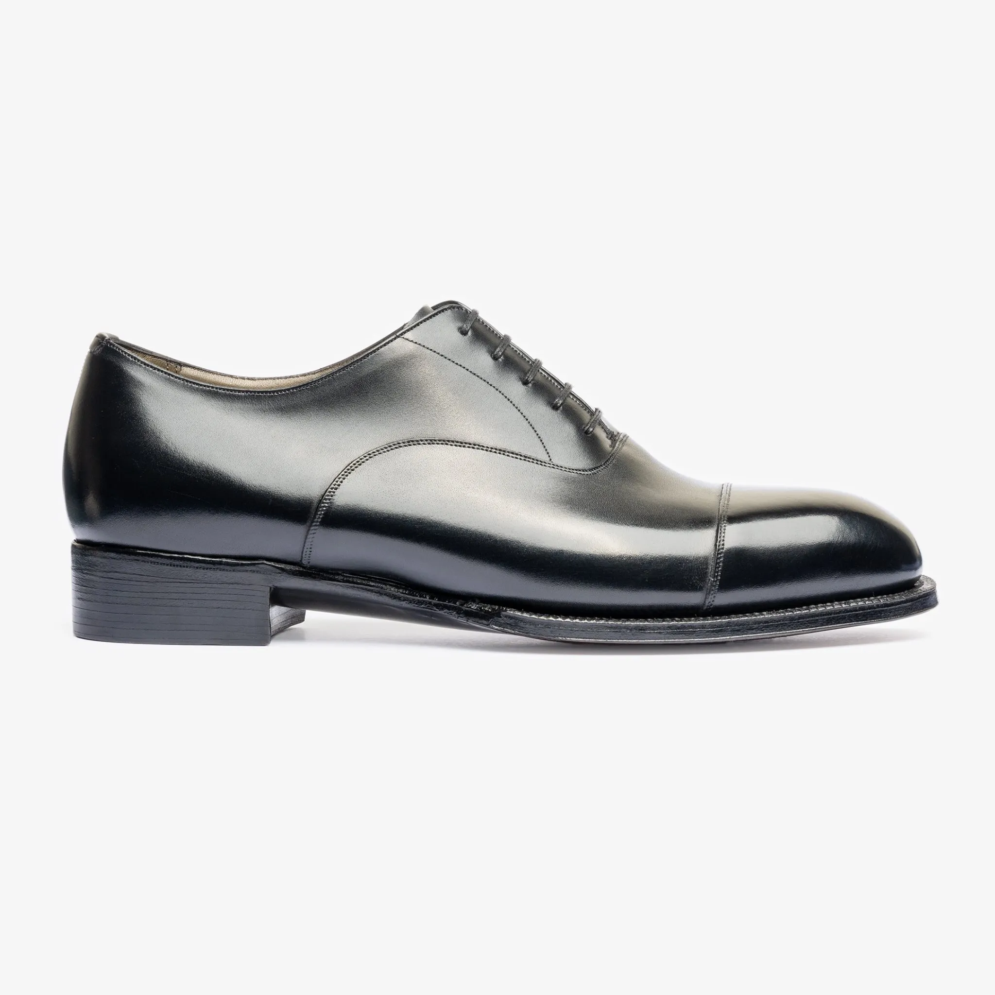 Straight Tip Oxford - Black - Char Last - Founders 25