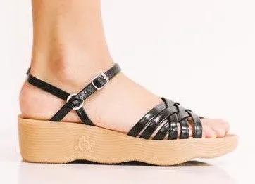 Strappy Camper by Famolare - COAL