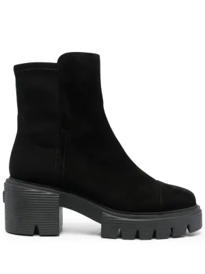 Stuart Weitzman 60mm chunky suede boots