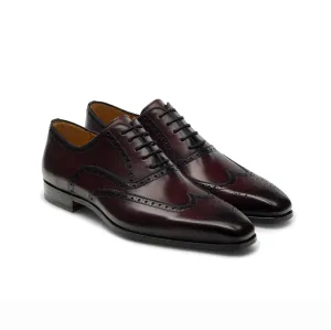 Stud Dark Brown Oxford Shoes