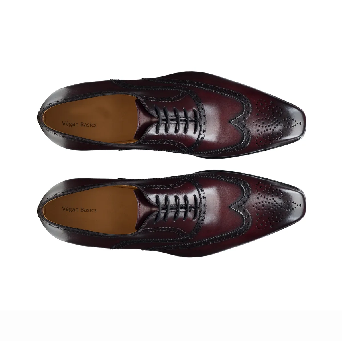 Stud Dark Brown Oxford Shoes
