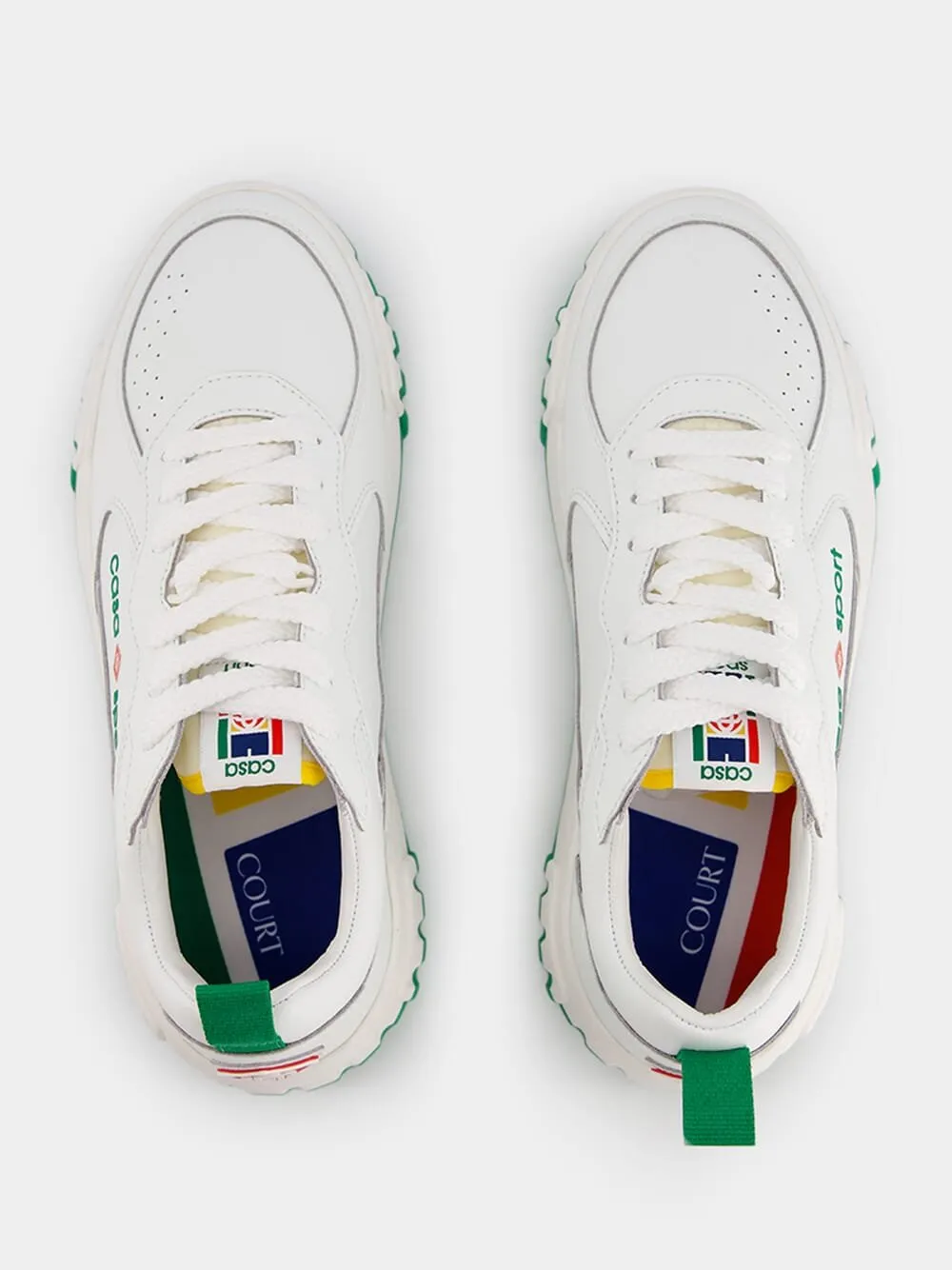 Tennis Court Leather Sneakers