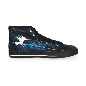 Tribal Feathers Men's High Top Sneakers