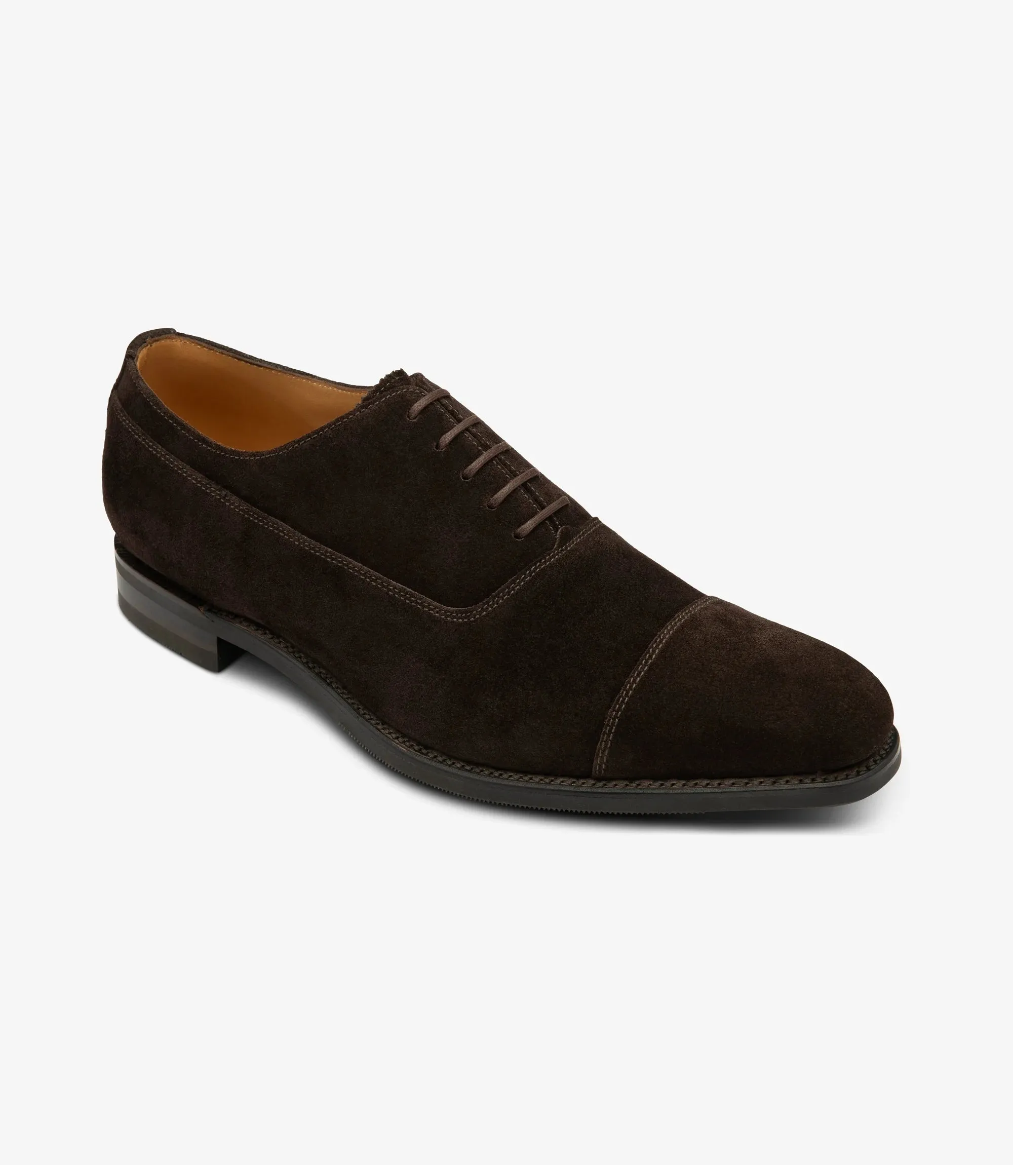 Truman Dark Brown Suede