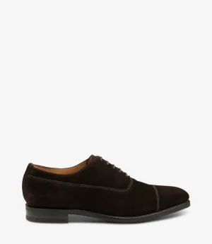 Truman Dark Brown Suede