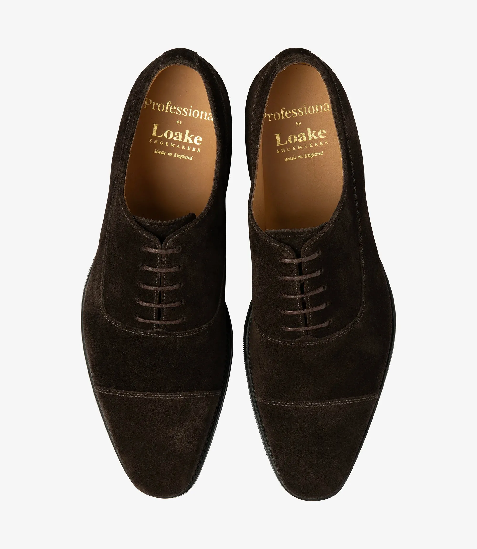 Truman Dark Brown Suede