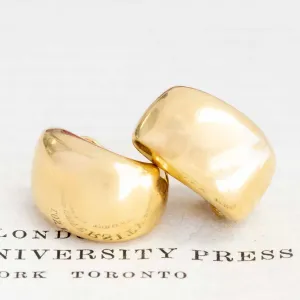 Vintage Chunky Hoop Earrings, by Cartier Paris