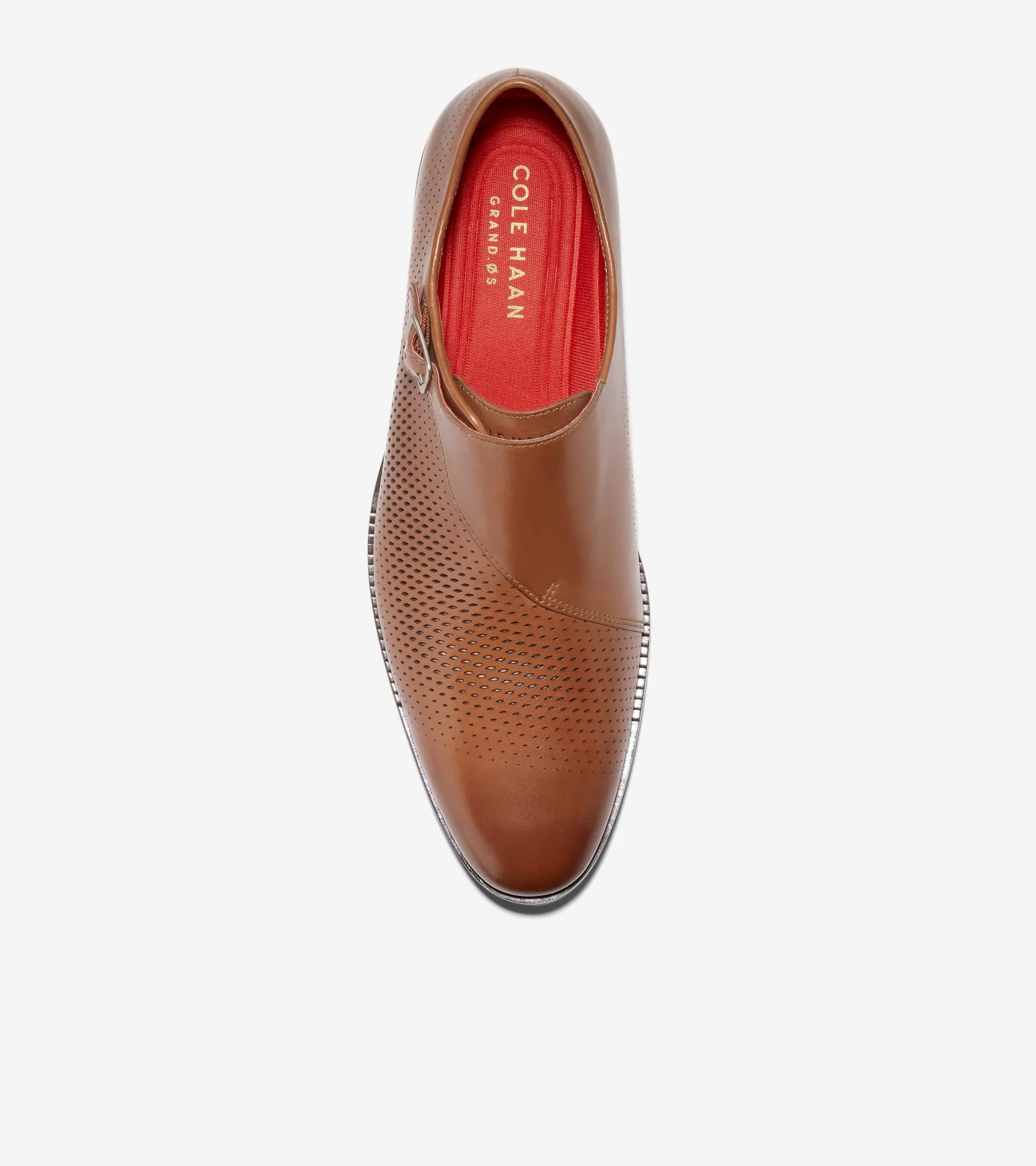 WASHINGTON GRAND LASER SINGLE MONK STRAP OXFORDS