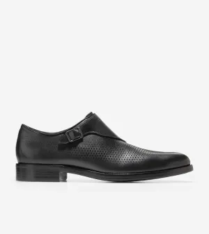 WASHINGTON GRAND LASER SINGLE MONK STRAP OXFORDS