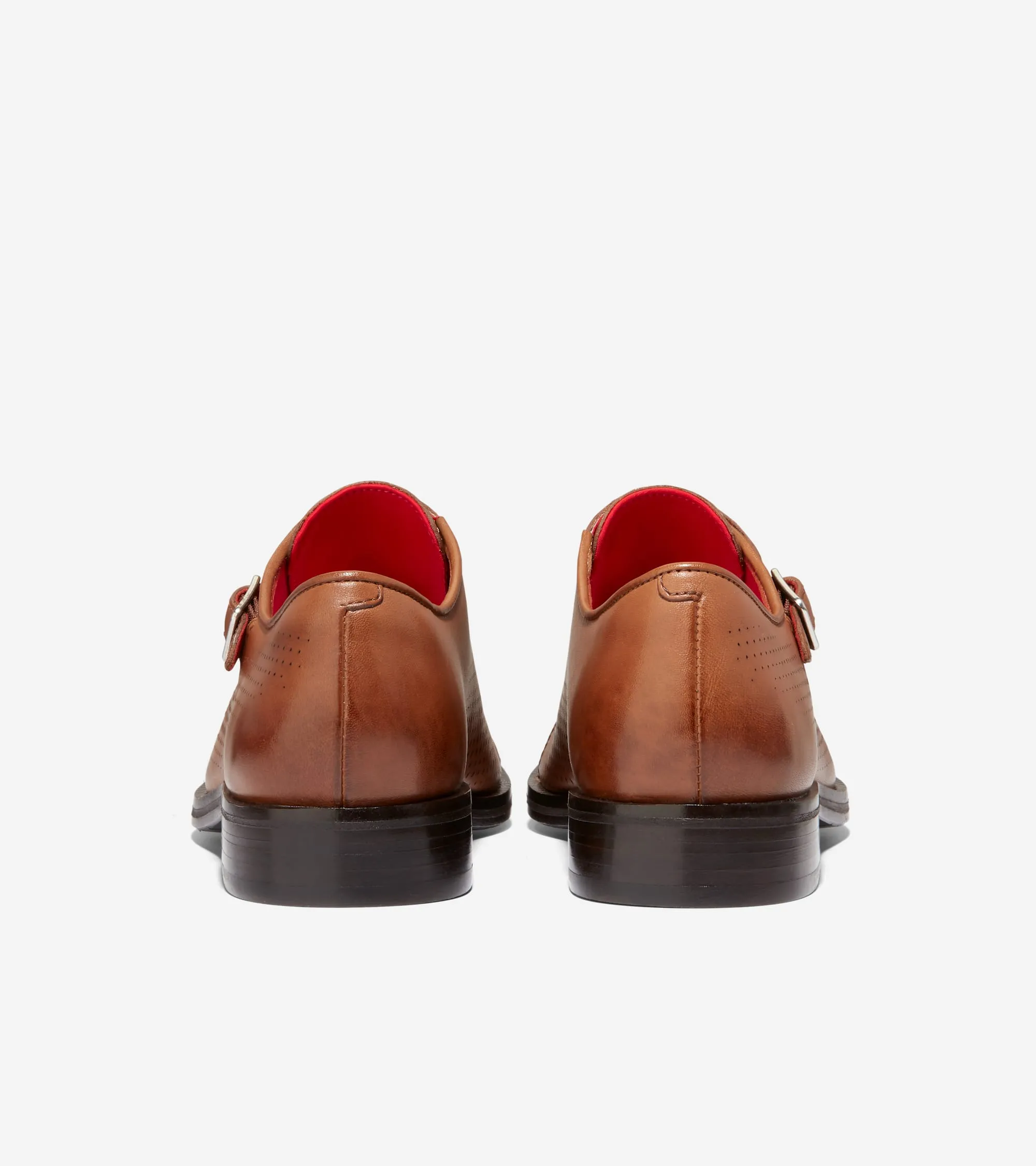WASHINGTON GRAND LASER SINGLE MONK STRAP OXFORDS