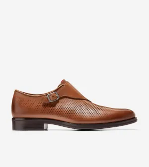 WASHINGTON GRAND LASER SINGLE MONK STRAP OXFORDS