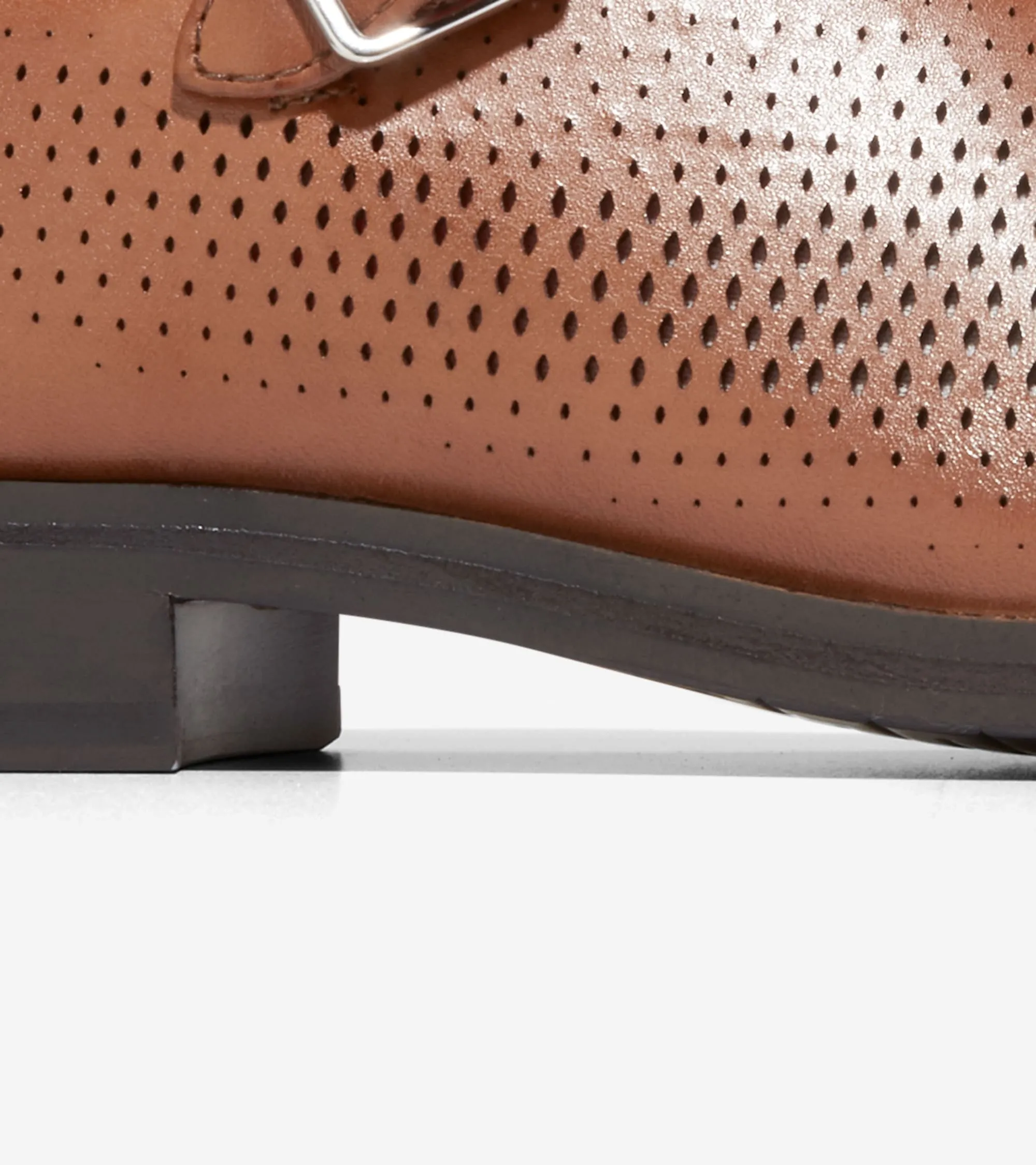 WASHINGTON GRAND LASER SINGLE MONK STRAP OXFORDS