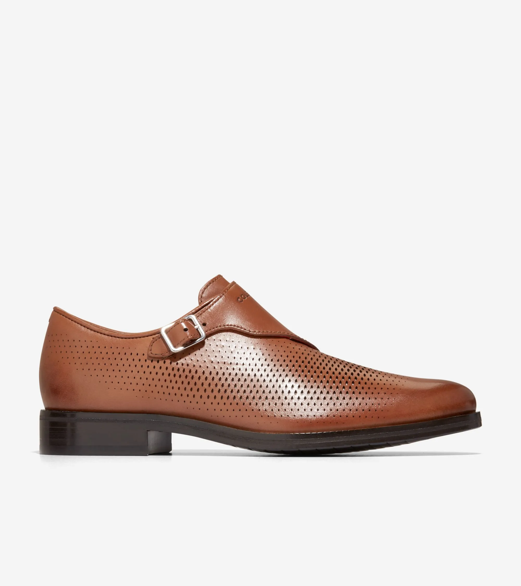 WASHINGTON GRAND LASER SINGLE MONK STRAP OXFORDS