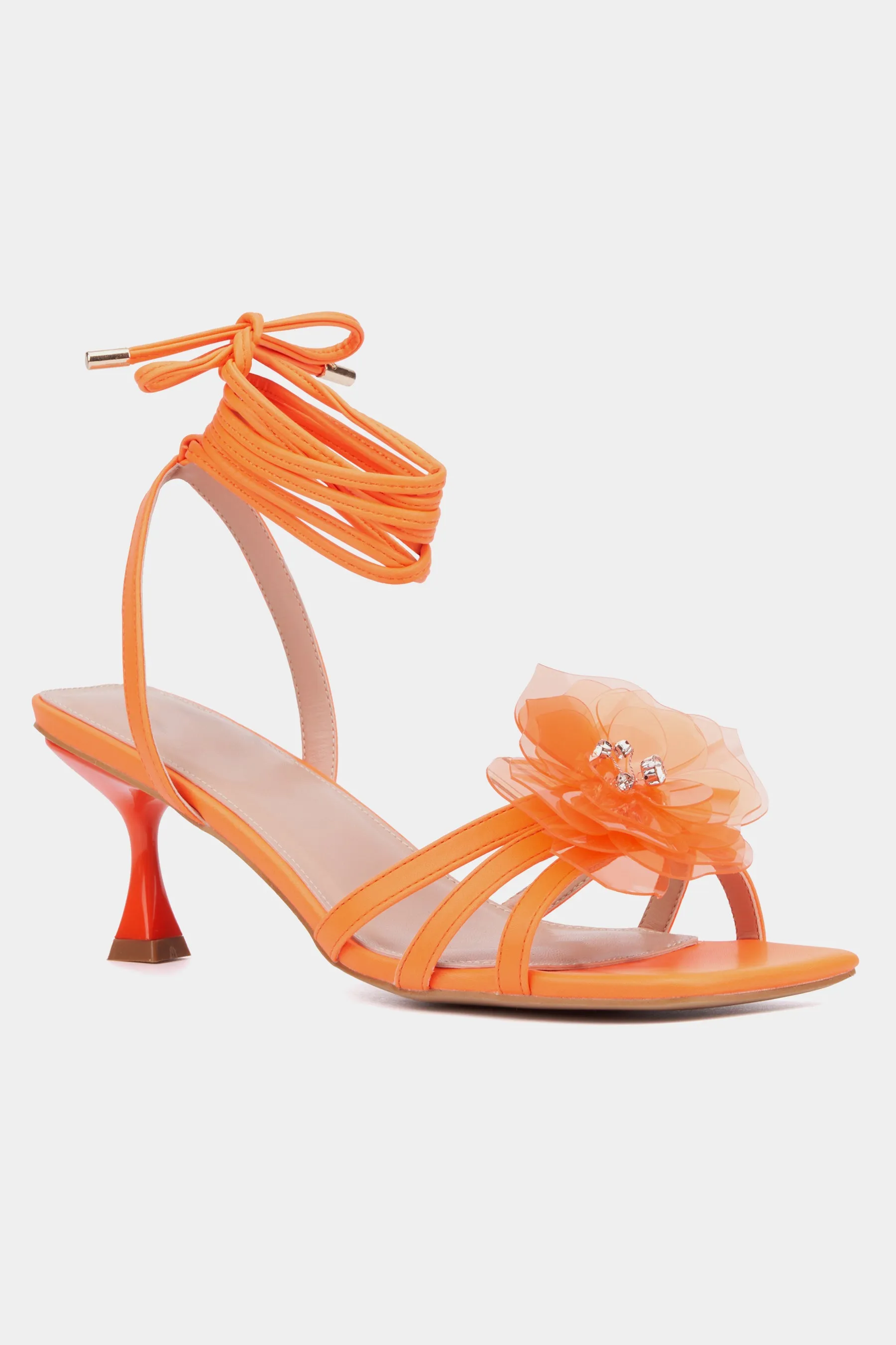 Women's Blossom Strappy Heel Sandal - Wide Width Strappy Heels