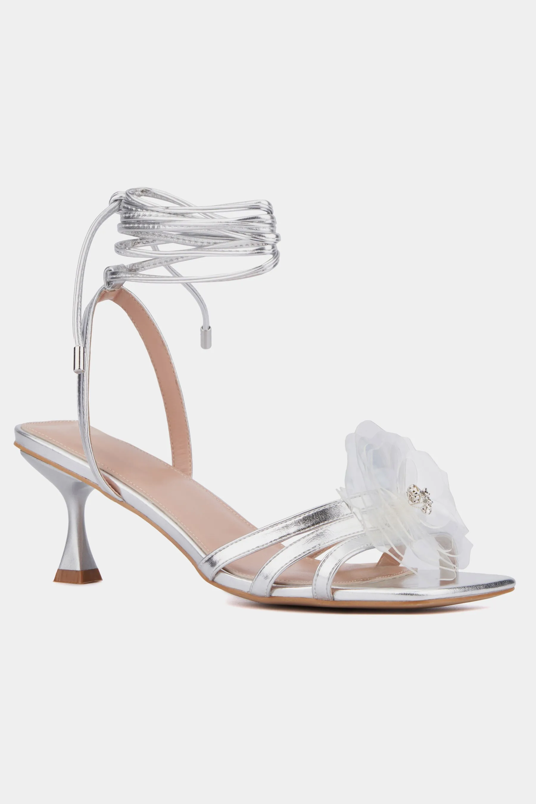 Women's Blossom Strappy Heel Sandal - Wide Width Strappy Heels