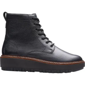 Women's Clarks Orianna W Lace Black Leather