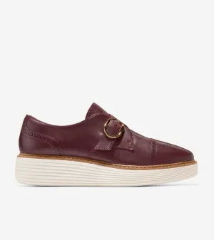 Women's ØriginalGrand Platform Monk Strap Oxfords