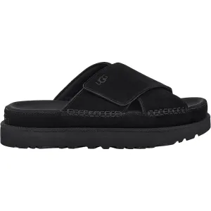 Women's UGG Goldenstar Cross Slide Black