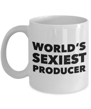 World's Sexiest Producer Mug Gift Ceramic Coffee Cup