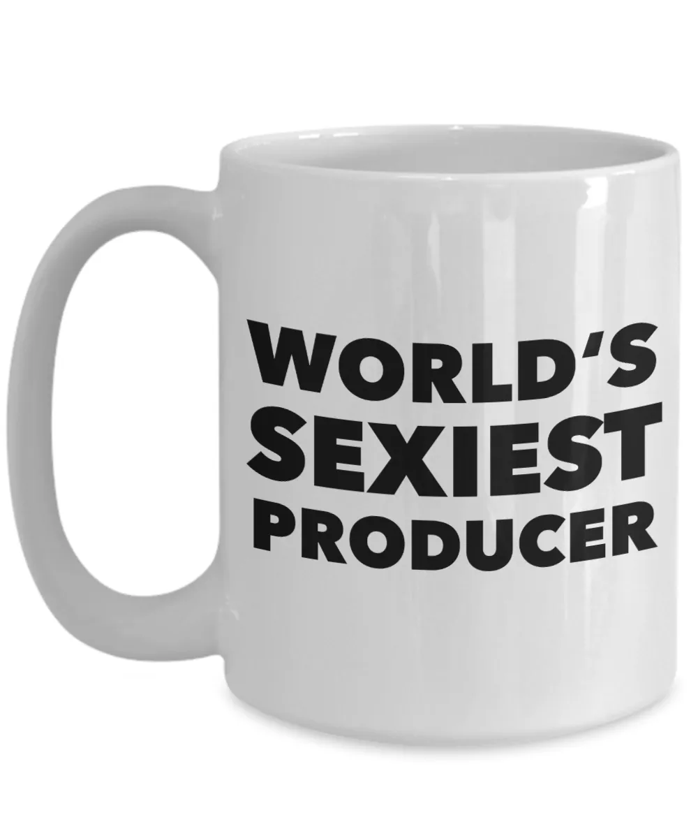 World's Sexiest Producer Mug Gift Ceramic Coffee Cup
