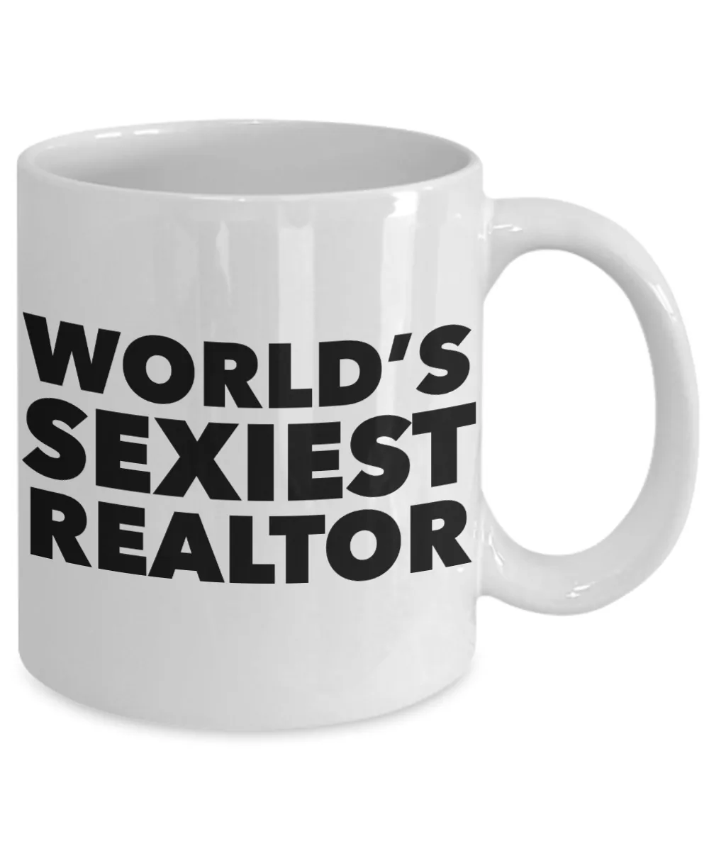 World's Sexiest Realtor Mug Ceramic Coffee Cup