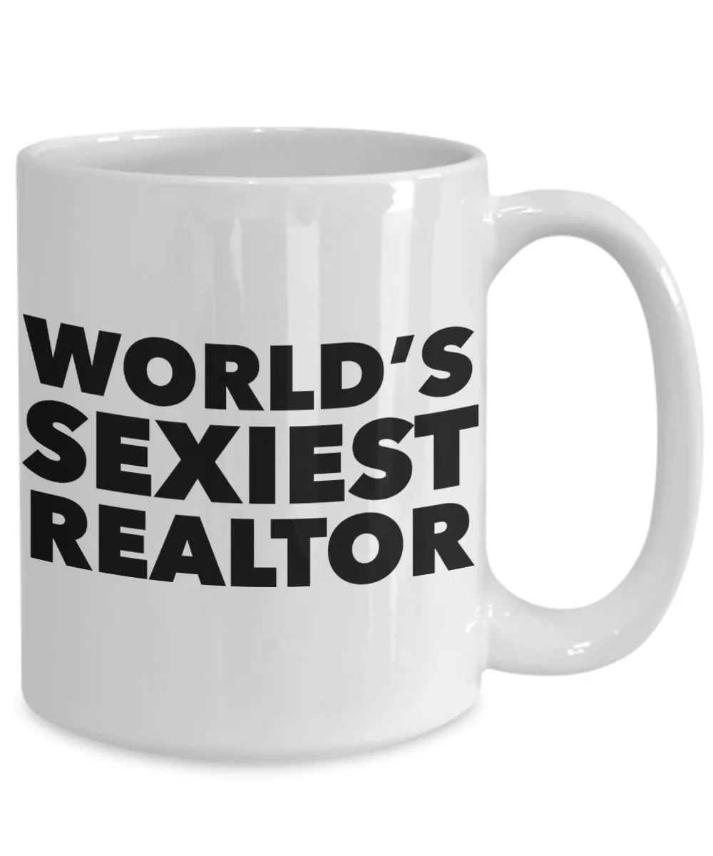 World's Sexiest Realtor Mug Ceramic Coffee Cup