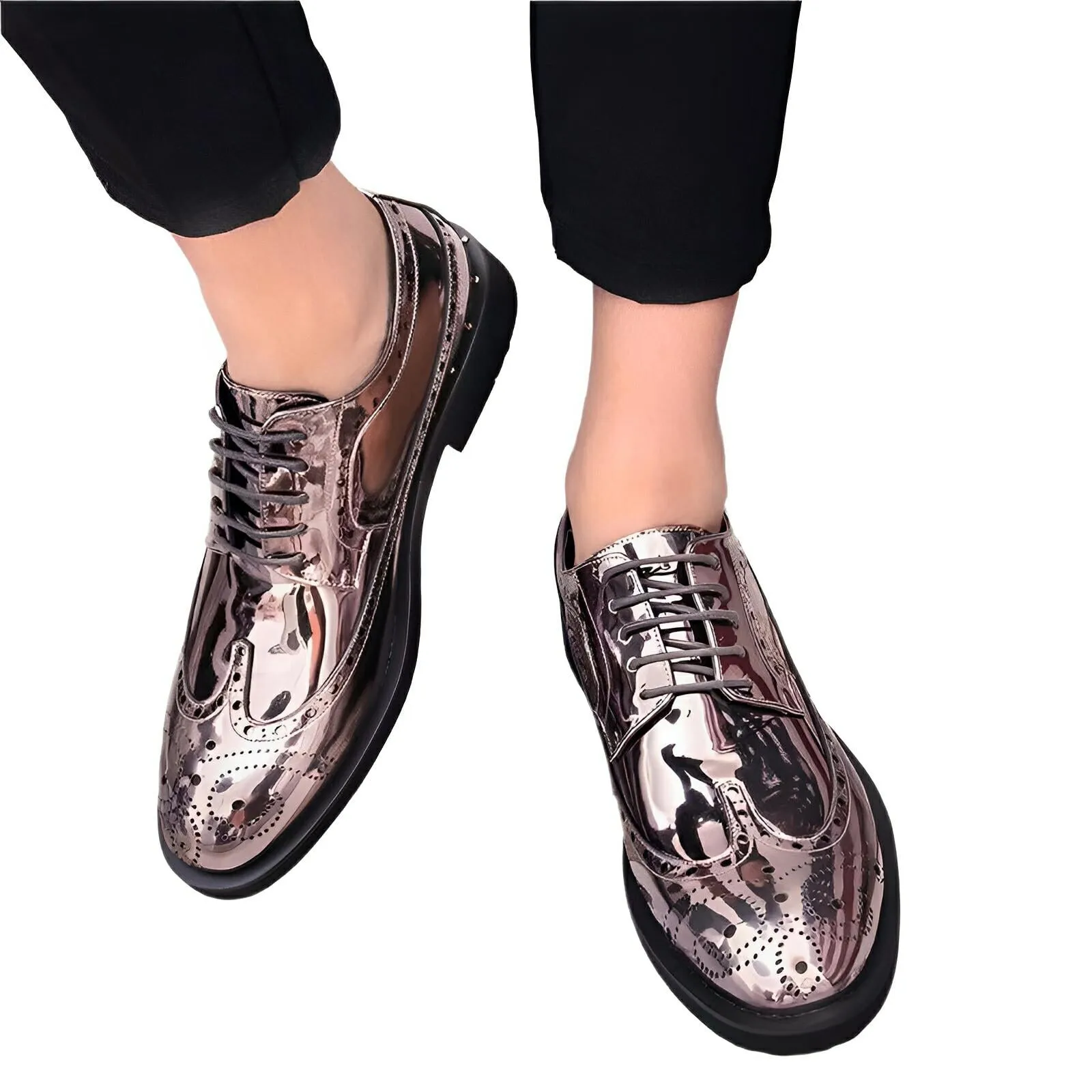 Zane Patent Leather Oxfords