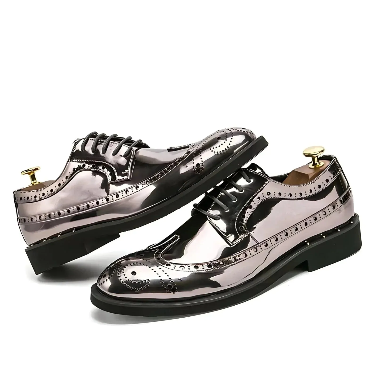 Zane Patent Leather Oxfords