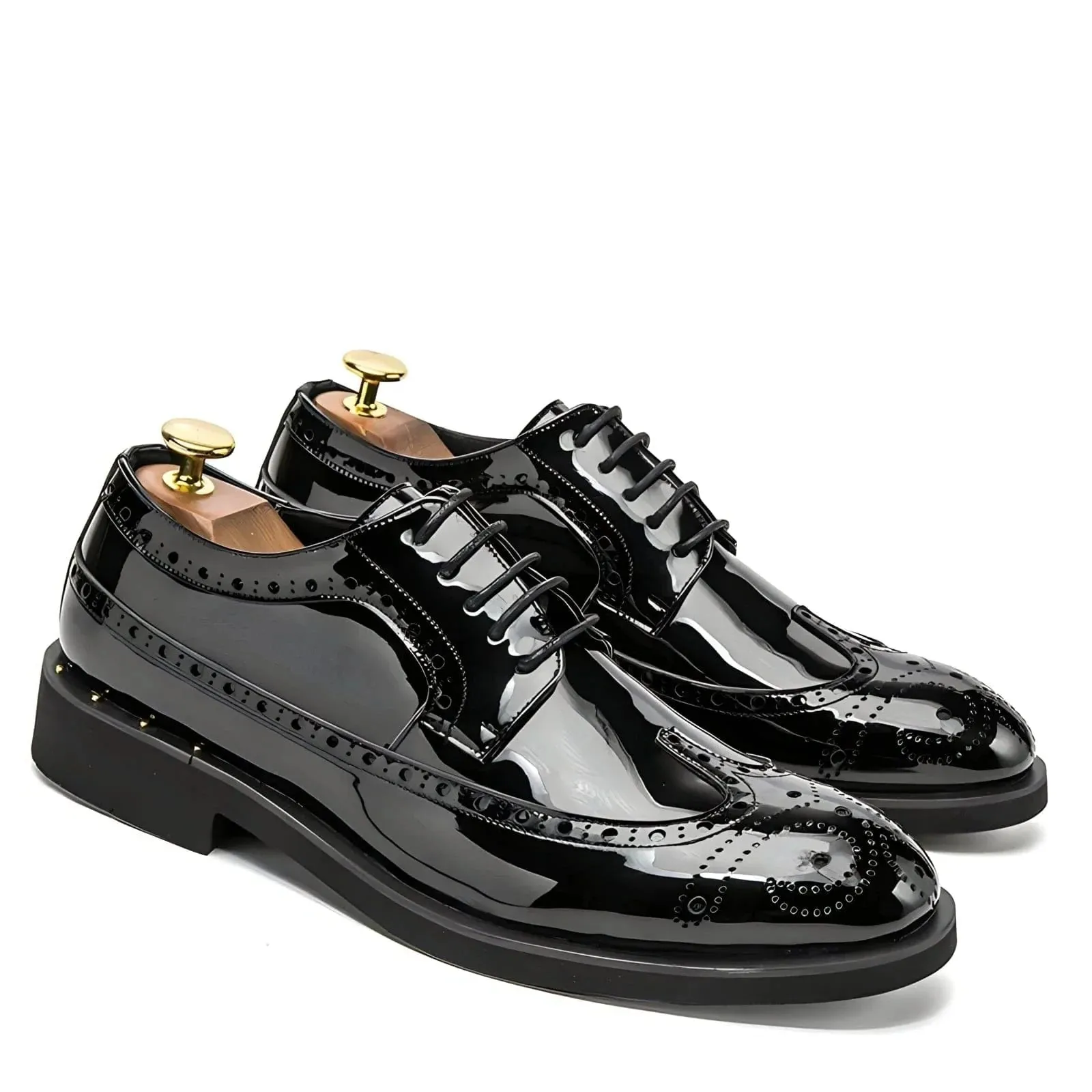 Zane Patent Leather Oxfords