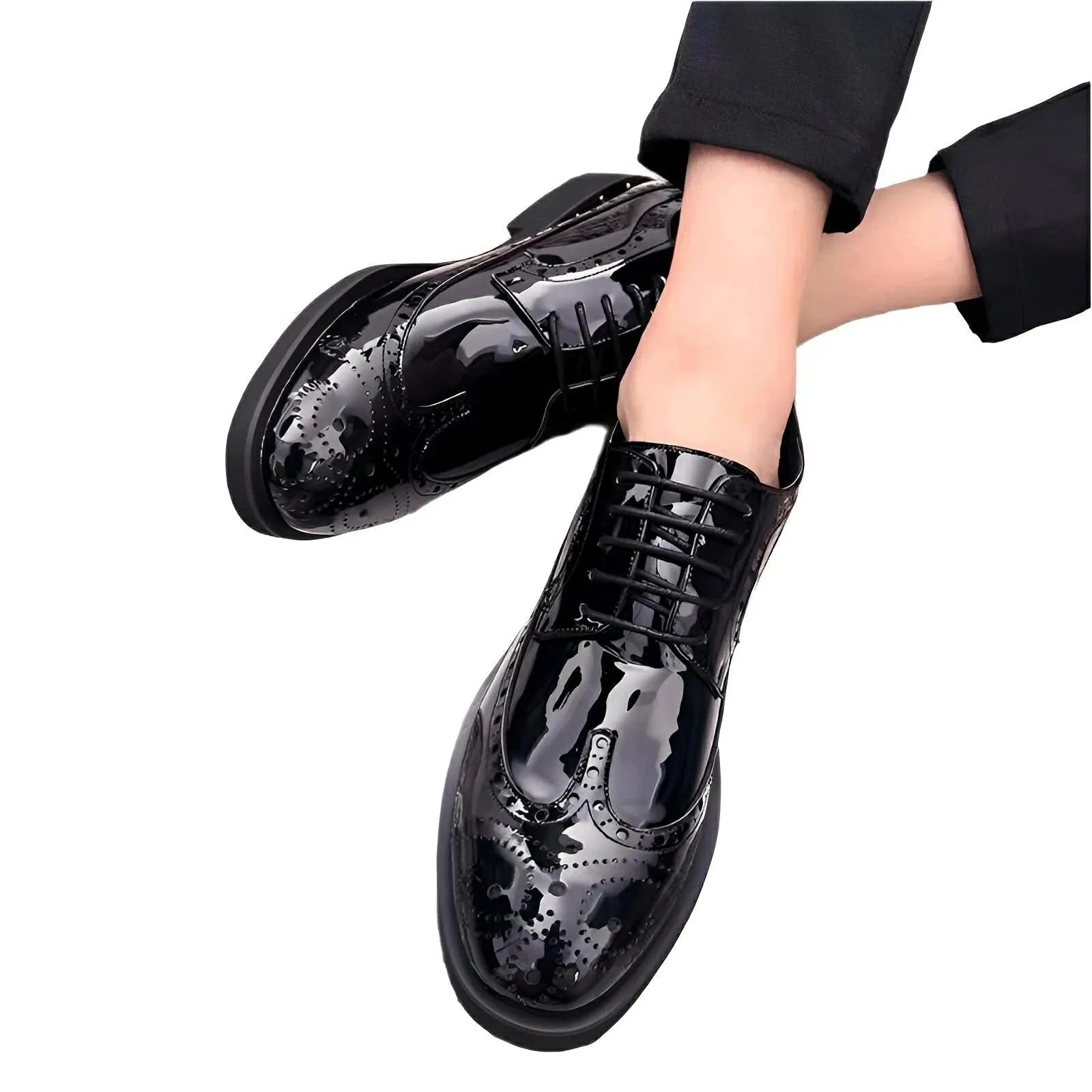 Zane Patent Leather Oxfords
